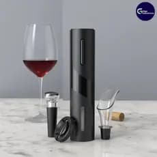 Abridor De Vinho Elétrico Saca Rolha Automático A Pilha Presente Sofisticado Casa