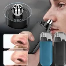 Portátil Mini elétrico Facial nariz aparador de pêlos carregador recarregável carregamento USB 7.000rpm