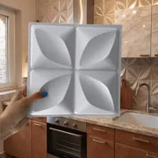 Placas 3D PVC Premium Para Casa 25cmx25cm Decoração de Parede Quarto Sala - Envio Imediato