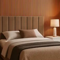 Cabeceiras de Cama Box Casal Estofada 60x20 Modulada - Envio Imediato - Luxo Cama Queen King