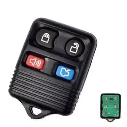 Controle Remoto Original Para Alarme Ford Ka Fiesta EcoSport Ranger 3 ou 4 Botões - Trava e Destrava