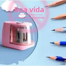 Apontador De Lápis Elétrico Usb Doméstico Para Estudantes