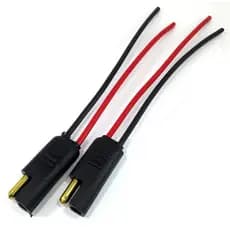 Chicote 2 Vias 4mm Som Automotivo Alta Qualidade