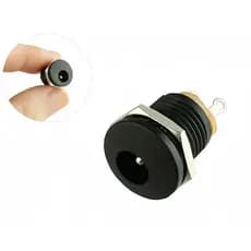 Conector Plug Jack P4 Femea J4 2.1mm Painel Pedais