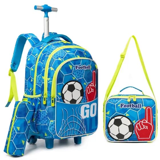 Mochila Infantil Menino Menina Mochilas Rodinha Mochila De Bordo Kit Casual Infantis Controle jogo