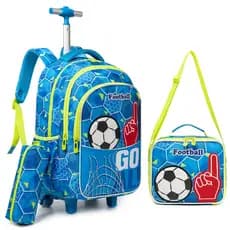 Mochila Infantil Menino Menina Mochilas Rodinha Mochila De Bordo Kit Casual Infantis Controle jogo