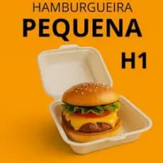 100und Hamburgueira Sanduicheira Pequena Isopor H1 Caixa Para Delivery Entrega Lanche Milho Bolo