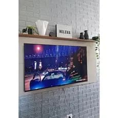 Kit  Placas 3D Tijolinho Autocolante Parede Revestimento Sala Quarto 70x38cm Envio Full