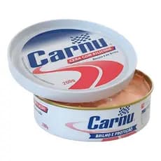 Cera Automotiva Carnu com Silicone 200g  – Brilho Intenso e Proteção Duradoura