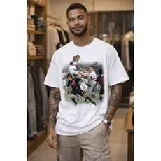 Camiseta Futebol Luís Fabiano Voadora Retrô Torcedor Raiz Estampa Premium Esporte Treino