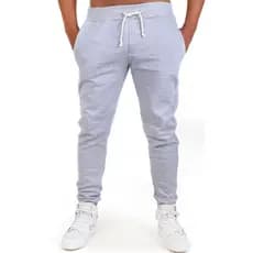Calça Moletom Masculina Punho Elástico Slim Skinny Corte Justo Academia Corrida Treino Não desbota Nao Da Bolinha
