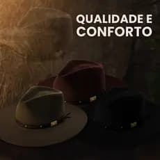 Chapéu Campeiro Estilo Gustavo Lima Country Rodeio Cavalgada Gado Lindo 2.0