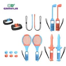 Pacote De Acessórios Esportivos 16 Em 1 Switch2 Para Nintendo Switch2 Oled Game Kit Com Clubes De Golfe