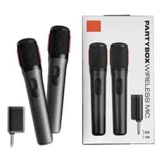 Microfone Partybox Sem Fio-X2