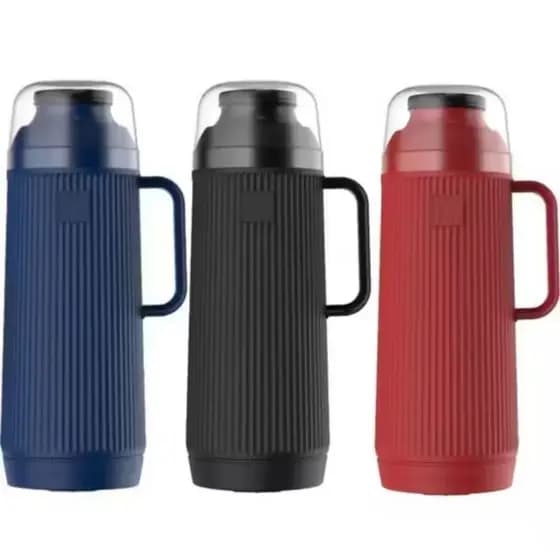 Garrafa Térmica Termolar Mundial e Invicta GLT 1 Litro e 500 ML De Rosca Para Café chá