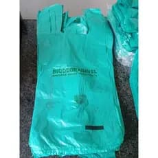 500 Unidades Sacola Plástica Biodegradável Ecológico Reforçada Impressa 30x40 / 38x48