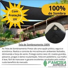 Tela 100% Sombreamento  1,20x1,50 multi uso sombrite