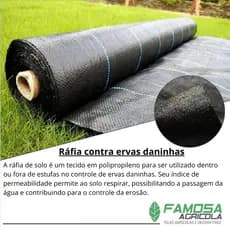 Rafia de solo na medida de 3,60 de largura