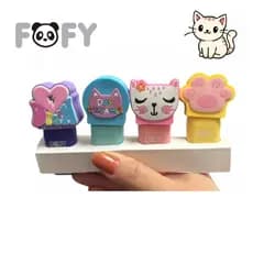 MARCA TEXTO MY CAT GATINHO C.4 CORES DIFERENTES FF1006 - FOFY