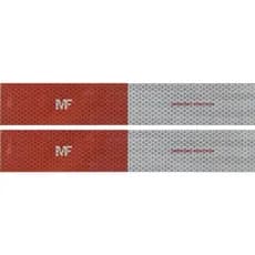 Kit 12 Faixas Fitas Refletivas Luminosas Caminhão Ônibus MF -5cm X 30cm