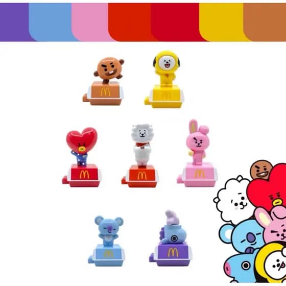 BT21 MCDONALDS BTS 2024 ÚLTIMA UNIDADE