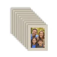 Kit Com 35 Porta Retrato 10x15cm Branco Com Vidro.