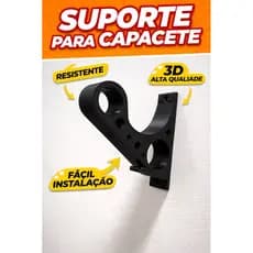 Suporte de Capacete Parede Moto Bike Universal Resistente | Organizador Capacete Moto | Alta Qualidade