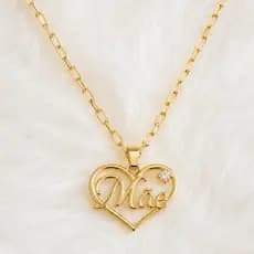 Colar Mãe Amor Infinito com Zircônia | Folheado a Ouro | Presente para as Mães