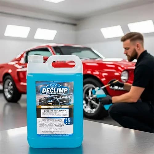 Pneu Pretinho 5L Declimp Abrilhantador de Pneus e Borrachas