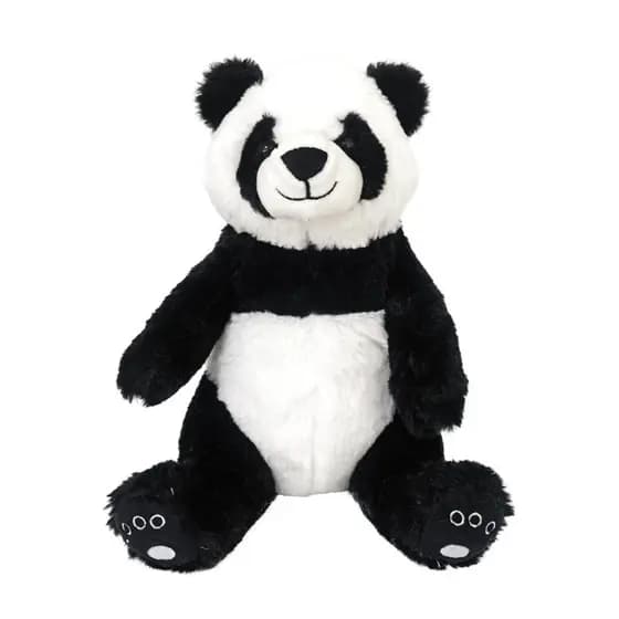 Pelúcia Panda 23cm Primeira Infância para Crianças a Partir de 12 Meses Multikids - BR2056