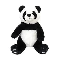 Pelúcia Panda 23cm Primeira Infância para Crianças a Partir de 12 Meses Multikids - BR2056