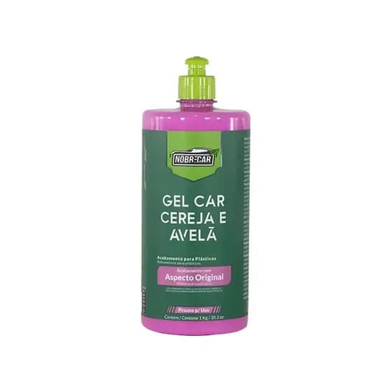 Gel Car Protetor de Plásticos Cereja e Avelã Nobrecar 1kg