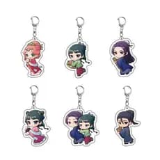 Anime Cute Pill House Girl Cat Ren's Acrílico Chaveiro Dupla Face