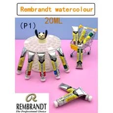 P1-Netlands Talens-REMBRANDT-Lomborg Master Tinta Aquarela 20ml Pacote de Tubo 120 Cores Pintura Artista Cor Única Opcio