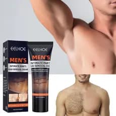 Creme de depilação masculino Suave Não irritante Depilação nas axilas Depilação suave Remoção de pêlos nas pernas Remoçã