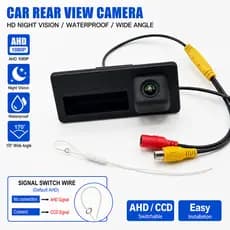 Câmera Do Carro Caixa Traseira Fivela Invertendo HD Visão Noturna AHD/CCD universal À Prova Dwaterproof Água fisheye 170