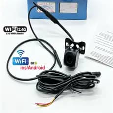 Câmera De Ré De Carro De Alta Definição Sem Fio 1080PWiFi monitor De Estacionamento À Prova D'água De Visão Noturna É Ad