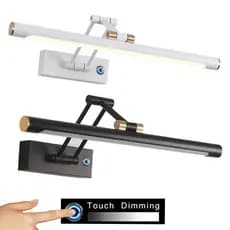 Espelho Luz LED Lâmpada De Parede Moderna Do Banheiro 43cm 58cm AC85-265V Iluminação Interior Quarto Arandelas Luminária