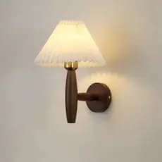 Madeira LED Lâmpada De Parede Nordic Moderno E27 Luz Iluminação Interior Decoração Do Quarto Para O Sala Estar Cabeceira