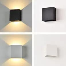 12W LED Lâmpada De Parede Moderna Iluminação Interior Luz Alumínio AC 85-265V Arandelas Decoração Do Quarto Para Sala Es
