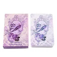 Lavanda Lenormand Oracle Cards Jogos De Entretenimento De Lazer Para Reuniões Familiares 39 Folhas aopoimy