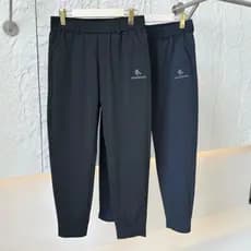 Moda verão masculina ultrafina respiração malha estilo esportes calças casuais masculinas