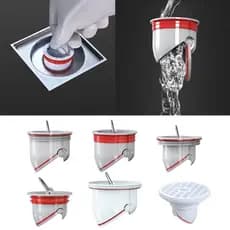 Núcleos De Drenagem De Piso À Prova De Odor HL Filtro Anti-Refluxo De Esgoto Direta