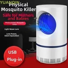 Lâmpada Mosquiteira USB YUANQINZT , Luz Inteligente Plug-in Para Armadilha De Insetos , Alta Potência De Sucção