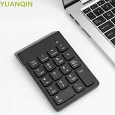 Teclado Sem Fio YUANQINZT , Mini Digital Com Calculadora De 18 Teclas , Numérico Bluetooth