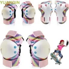 Equipamento De Proteção Infantil YUANQINZT , Protetores De Pulso , Cotoveleiras De Scooter De Rolo Espessadas , Absorven