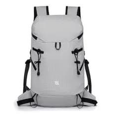 [Estoque pronto] Bolsa leve para caminhada, caminhada, grande capacidade, repelente de água, multifuncional, para caminh