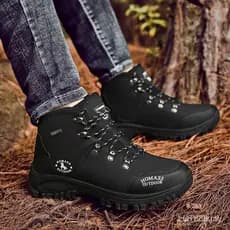 Sapatos De Caminhada Masculinos , Tamanho 2026 , Feitos De Couro , À Prova D'água , Duráveis , Adequados Para Atividades