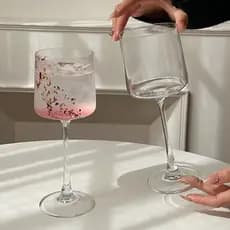 Estilo japonês Kimura altura reta taça Cocktail vidro champanhe Margarita vidro Martini cristal vidro cerveja