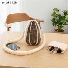 ruier Bonito Simulação Sol Pelúcia Crossbody Saco Criativo Único Bolsa De Ombro Versátil Casual Sacos De Telefone Para M